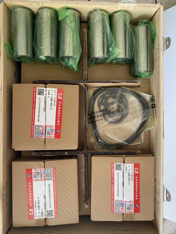 Dongfeng original Isl8.9 engine rebuild kit piston ring parts 5446862 - 图片 3